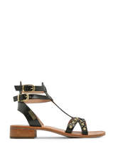 Sandalen Heposs Uit Leder Les tropeziennes Zwart women HEPOSS